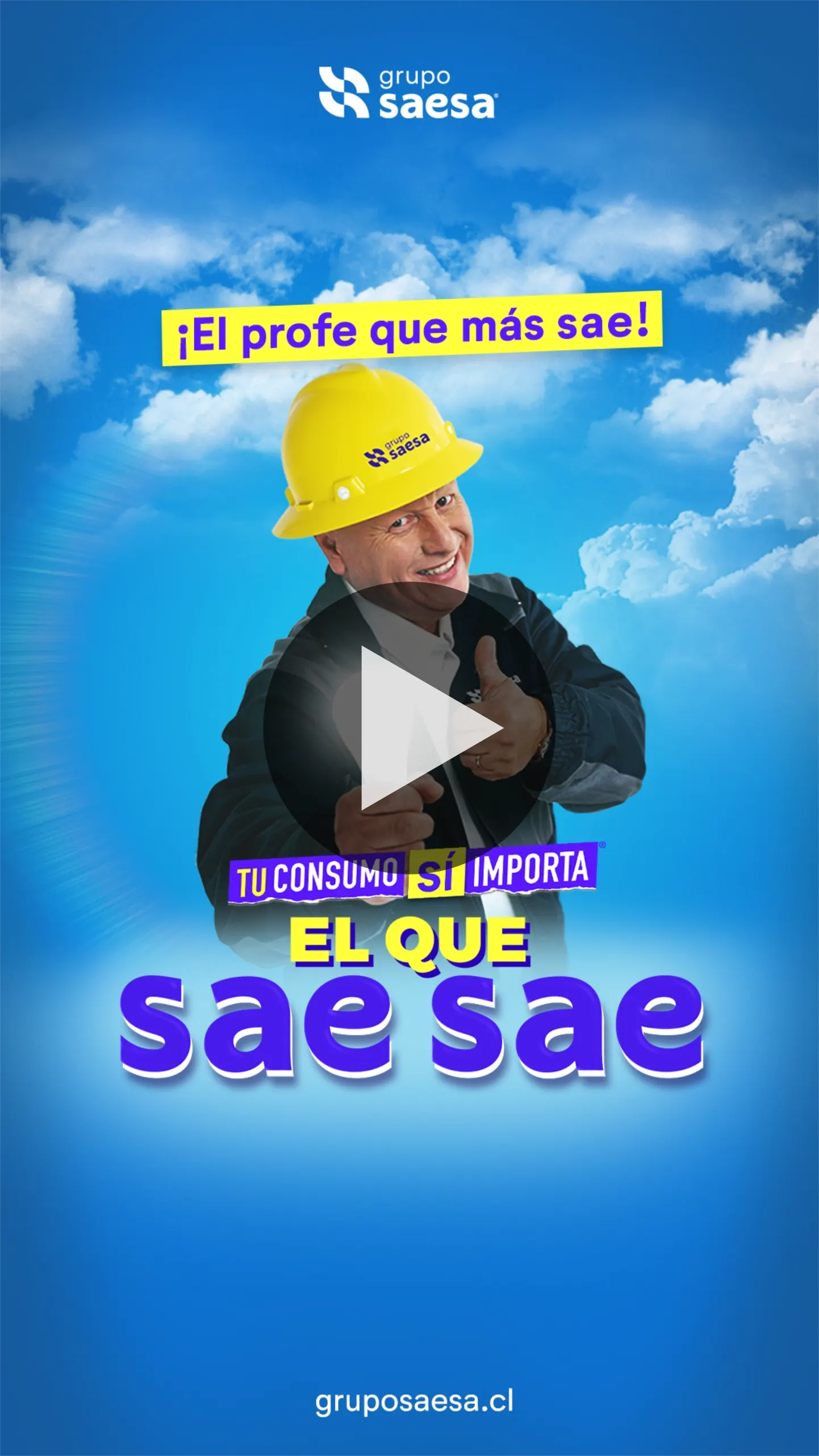 Cápsula audiovisual de la campaña El que sae sae de Grupo Saesa.