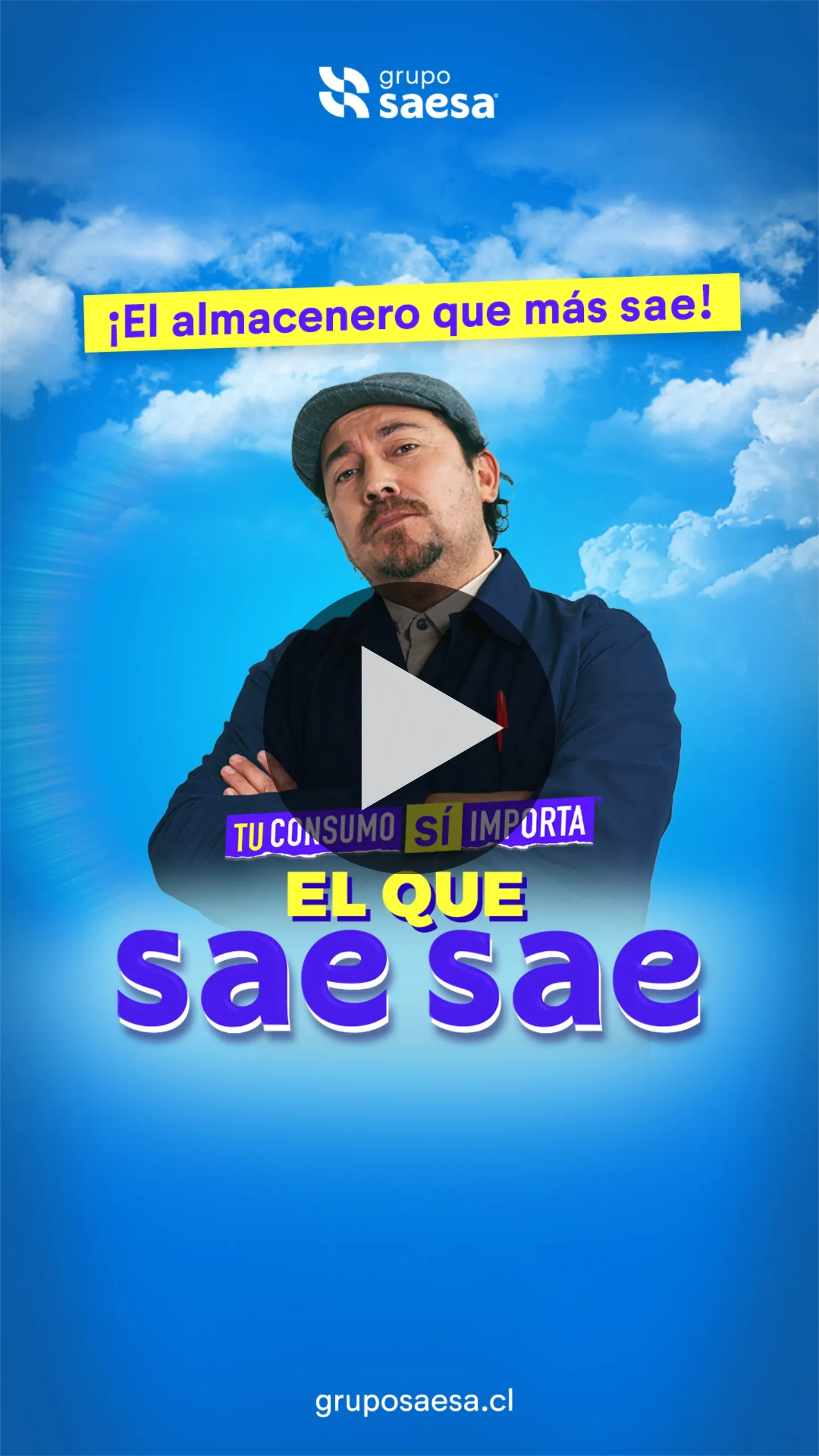 Cápsula audiovisual de la campaña El que sae sae de Grupo Saesa.